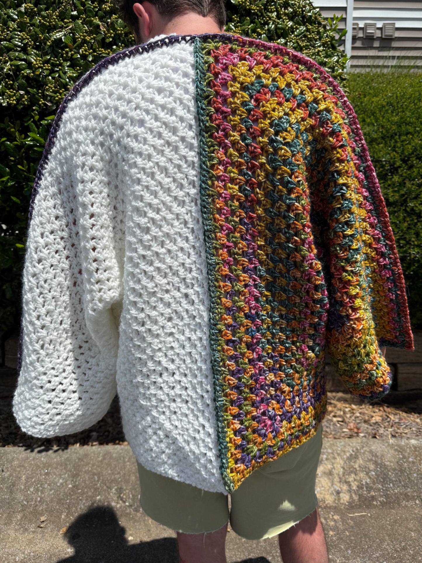One of One - Rainbow Hexagon Pullover