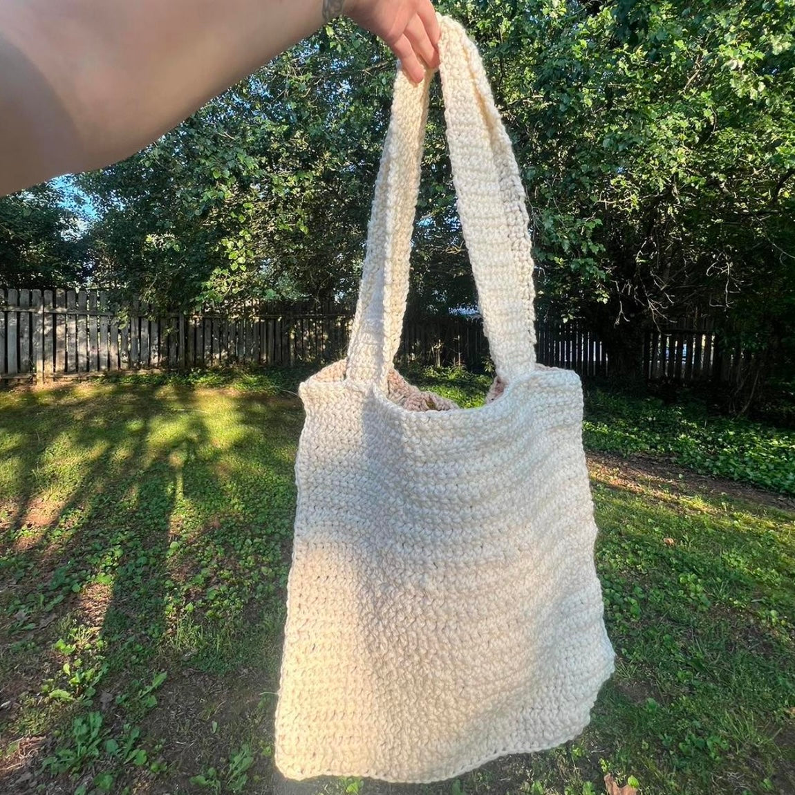 Crochet Tote Bag