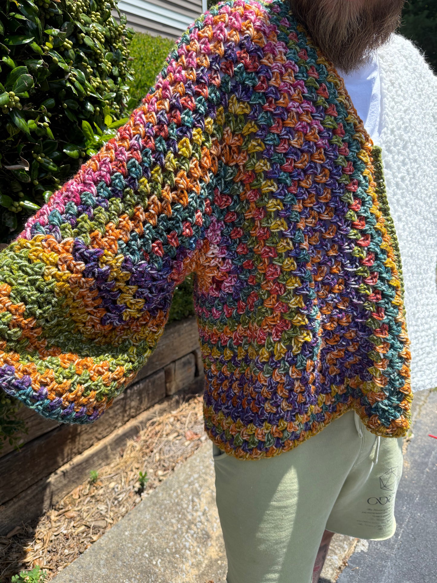 One of One - Rainbow Hexagon Pullover